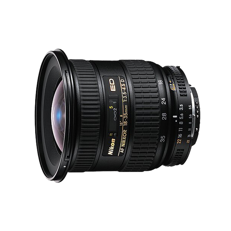 ニコン AF Zoom ED 18-35mm f 3.5-4.5D IF - レンズ(ズーム)